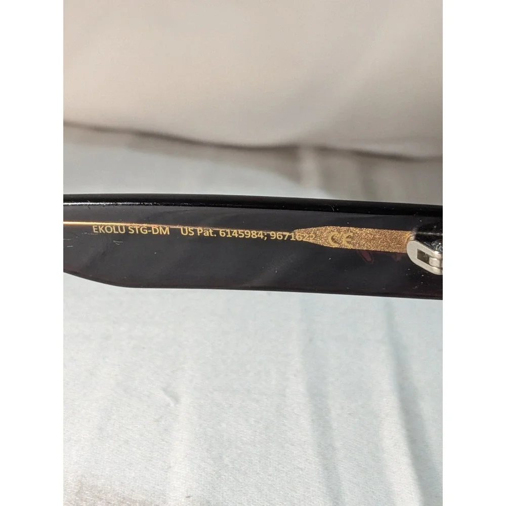 MAUI JIM EKOLU MJ 867-24E BROWN 53.5/20/145 ITALY SUNGLASSES BG47